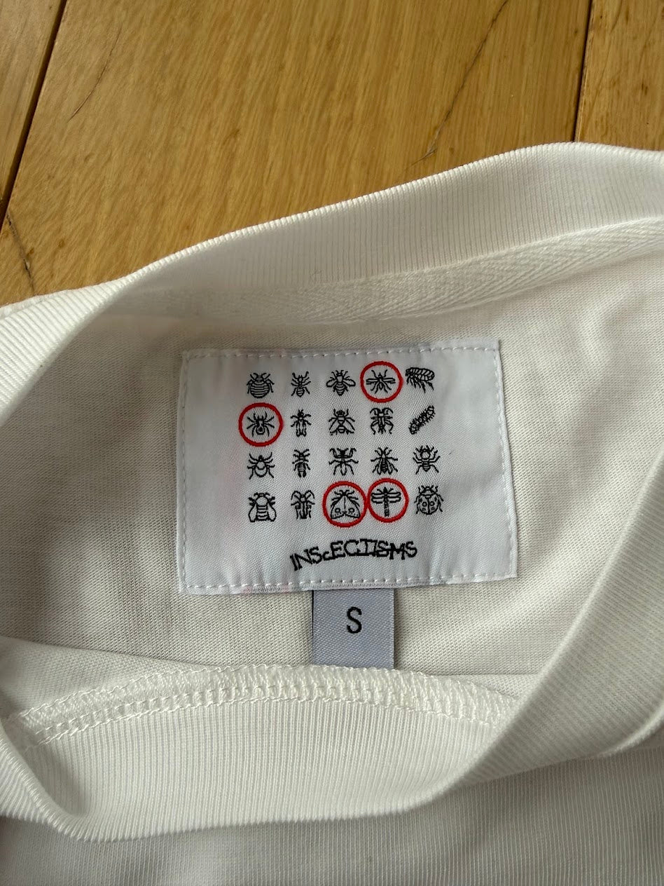 Insectisms white europe tee