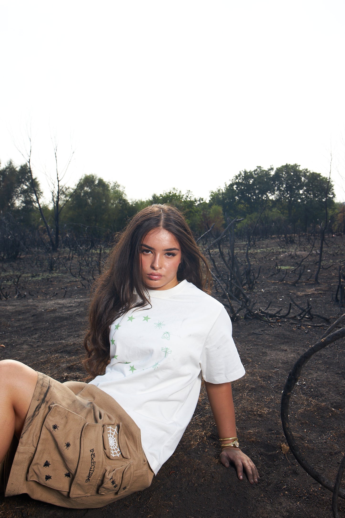 Insectisms white europe tee