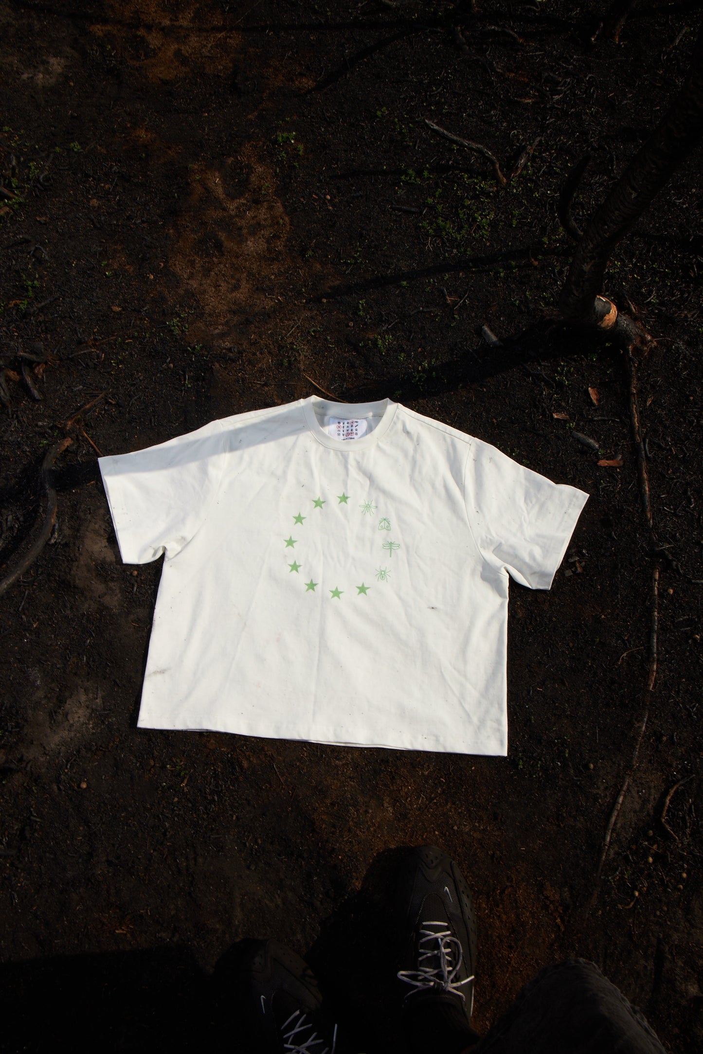 Insectisms white europe tee