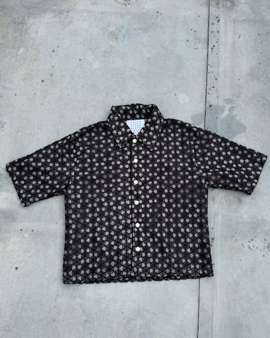 GREY WEB SHIRT
