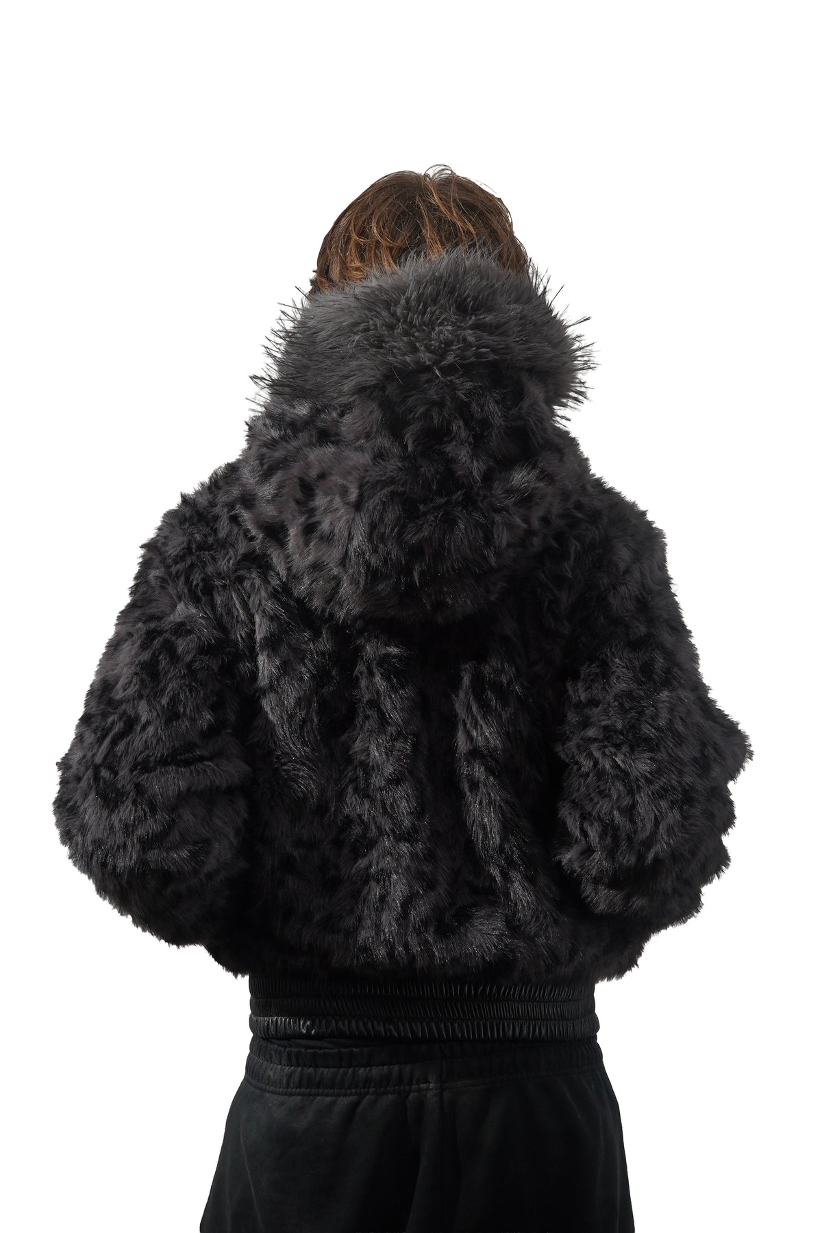 Spider Reversible Fur Bomber jacket