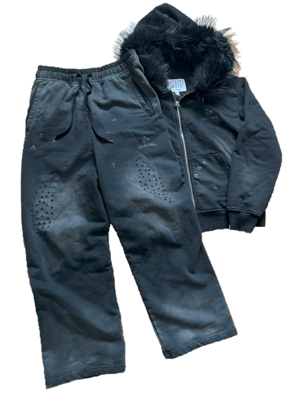 DOMESTIC BUGS FUR BLACK SET