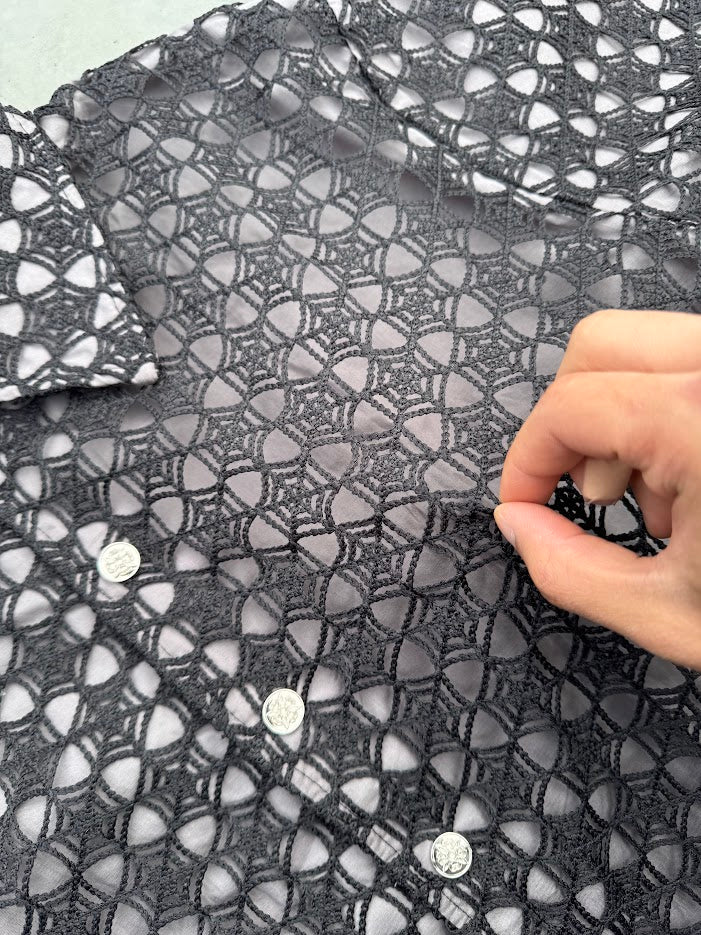 GREY WEB SHIRT