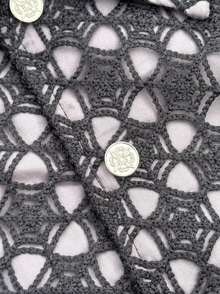 GREY WEB SHIRT