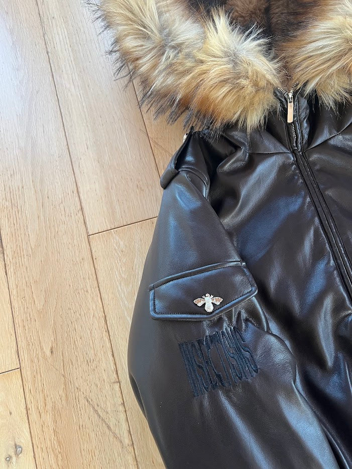 Firefly Reversible Fur Bomber jacket