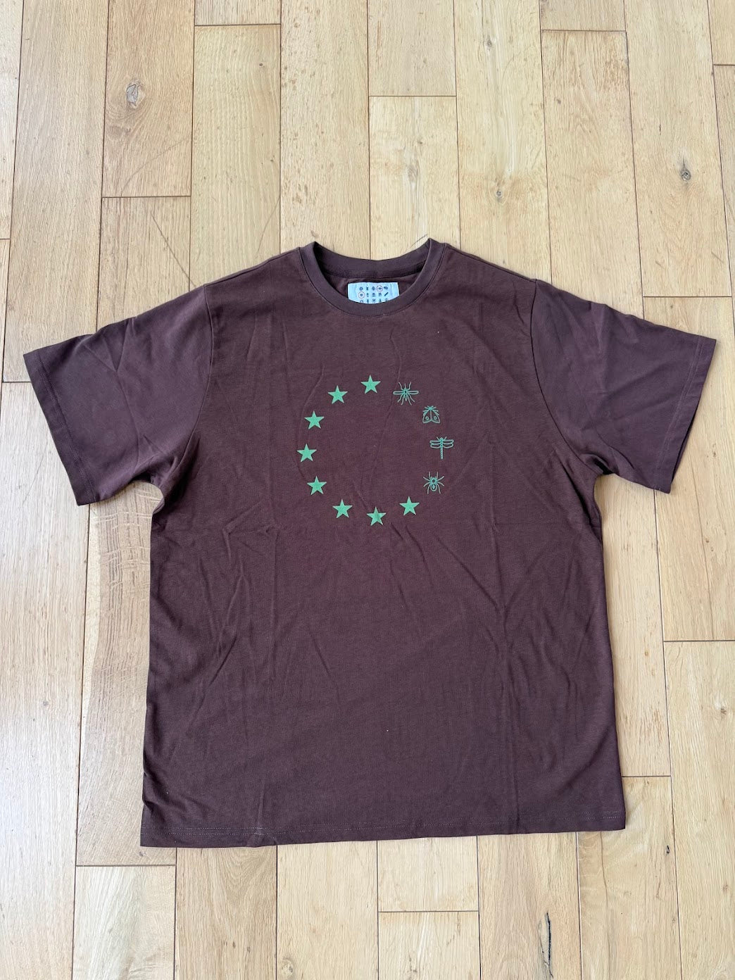 Insectisms brown europe tee