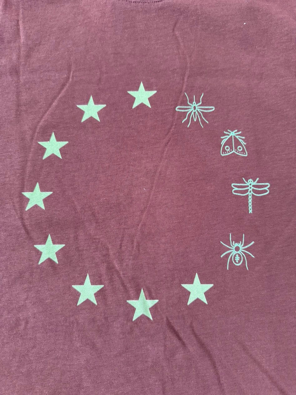 Insectisms brown europe tee