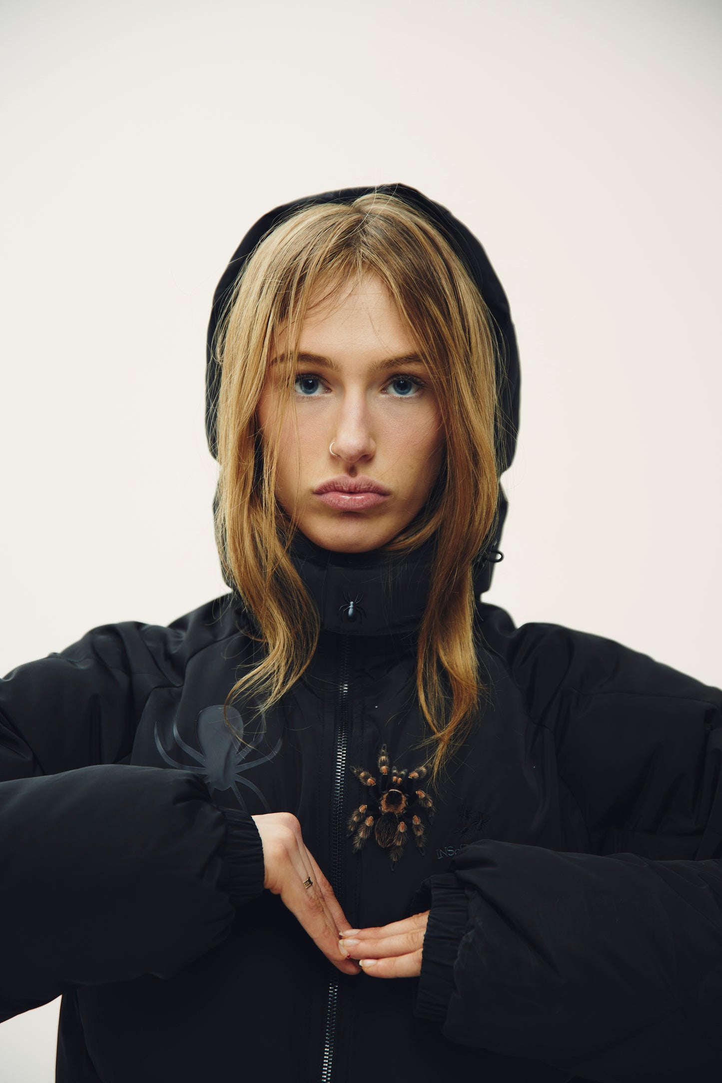 SPIDER REFLECTIVE PUFFER