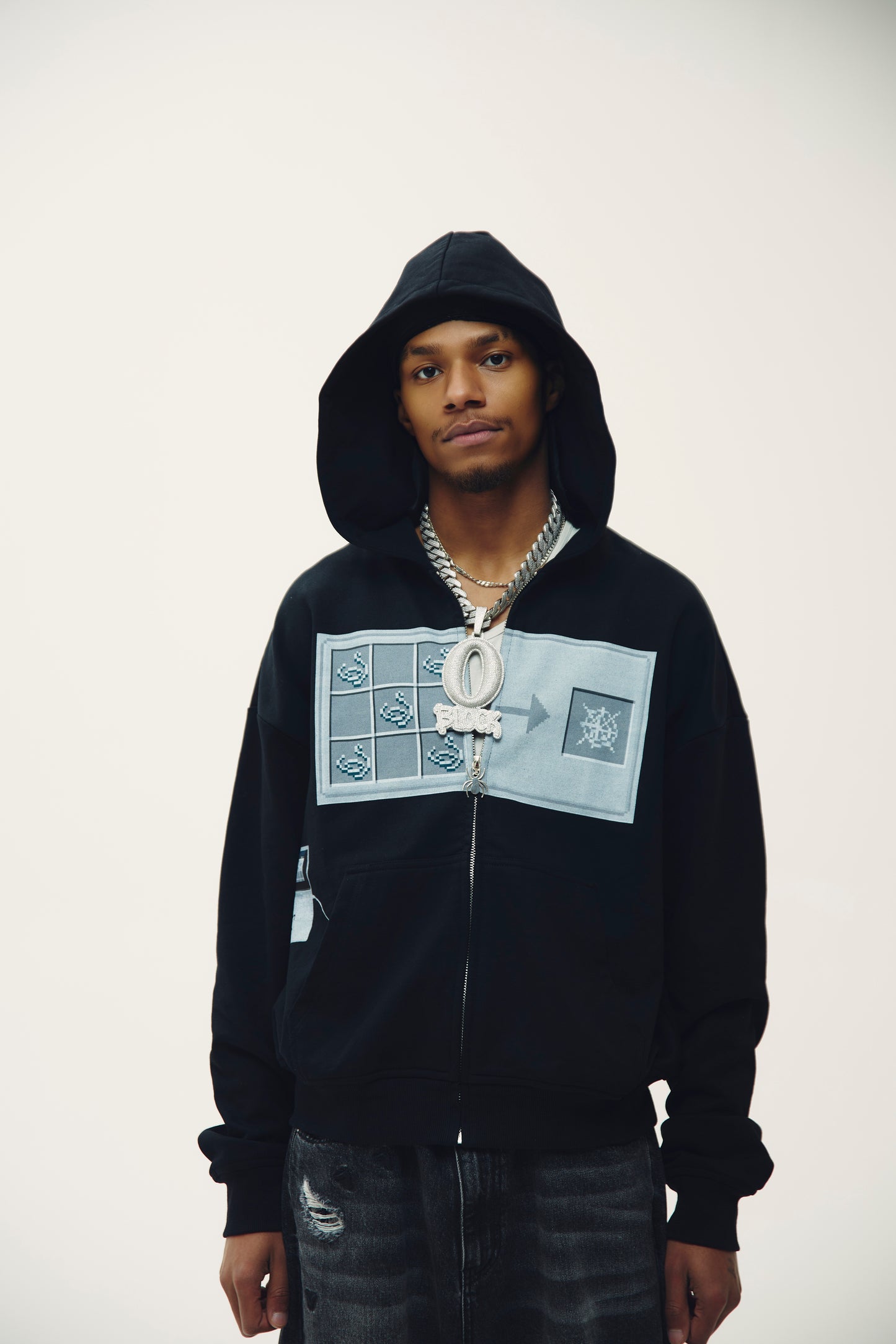 SPIDERWEB CRAFTING GAME ZIP UP