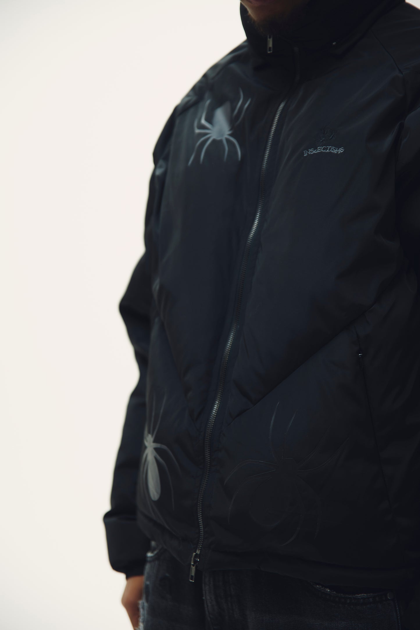 SPIDER REFLECTIVE PUFFER