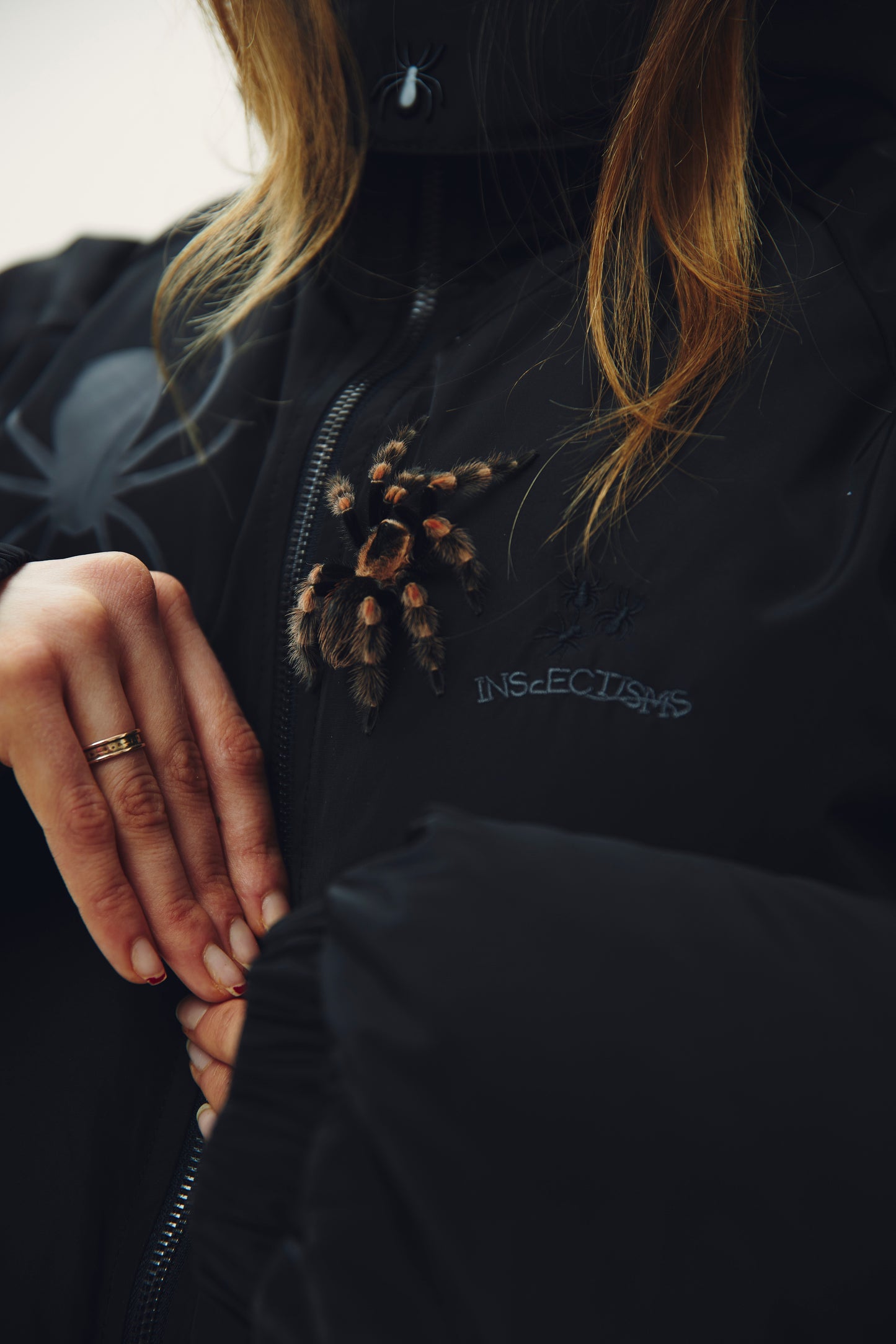 SPIDER REFLECTIVE PUFFER